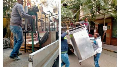 محافظة الجيزة: حملة مكبرة لإزالة المخالفات والإشغالات بالعمرانية | صور