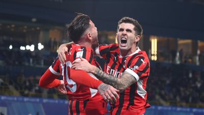 بريمونتادا تاريخية.. ميلان بطلًا للسوبر الإيطالي للمرة الثامنة في تاريخه بعد الفوز على الإنتر 