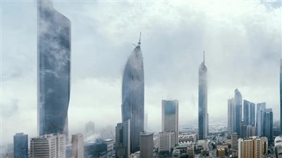 أجواء معتدلة غائمة في الكويت مع فرصة لأمطار رعدية متفرقة وضباب