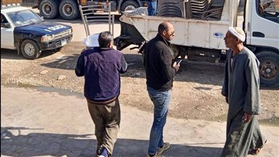 حملة مكبرة لإزالة الإشغالات والمخالفات في العياط بالجيزة | صور