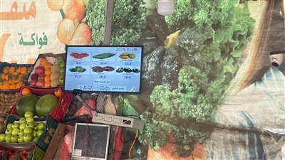 تدار بمعرفة ديوان المحافظة.. عرض أسعار الخضراوات من خلال شاشات إلكترونية بمنافذ البيع بالدقهلية