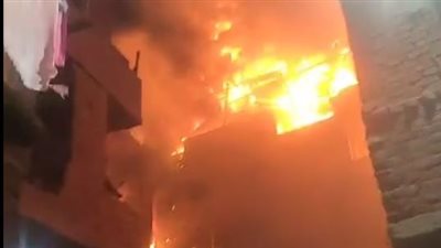 محافظ القاهرة يتابع جهود الحماية المدنية لإخماد حريق منشأة ناصر