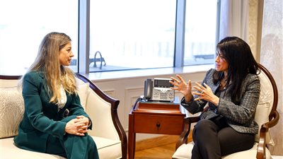 المشاط تبحث مع نائبة البرلمان الأوروبي المرحلة الثانية من آلية مساندة الاقتصاد الكلي بـ4 مليارات يورو