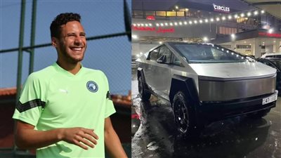 تصل إلى 100 ألف دولار.. تعرف على سيارة رمضان صبحي الجديدة