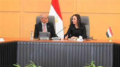 وزيرة التضامن تبحث سبل التعاون المشترك مع وزير التنمية الاجتماعية في سنغافورة