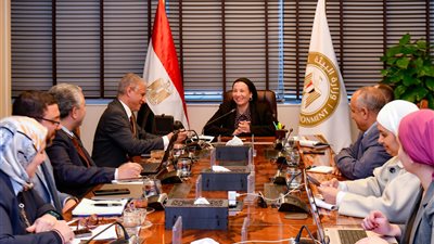 وزيرة البيئة تلتقي فريق الأكاديمية البحرية للعلوم لتعزيز الحلول العلمية في الحفاظ على البيئة البحرية