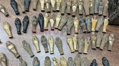 مش آثار.. لجنة فنية تكشف عدم أثرية 88 قطعة أنتيكات ضبطت بحوزة مندوب شحن بالفيوم