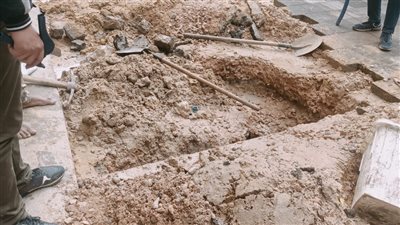 محافظ الدقهلية يوجه بسرعة إصلاح كسر خط مياه بشارع الجيش في المنصورة