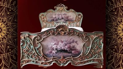 متحف ركن فاروق يعلن عرض سرير على طراز الملك لويس الـ 15 