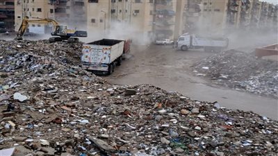 رفع 375 ألف م3 مخلفات بتكلفة 37.5 مليون جنيه في بورسعيد | صور 