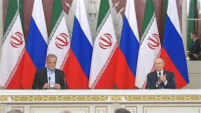  بوتين والرئيس الإيراني يوقعان اتفاقية الشراكة الاستراتيجية الشاملة بين البلدين