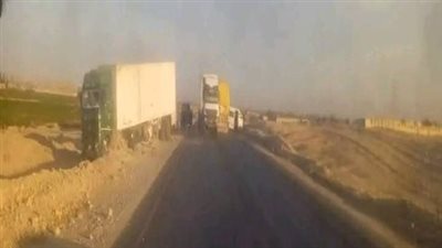 إصابة 10 أشخاص في حادث تصادم على الطريق الصحراوي بالأقصر