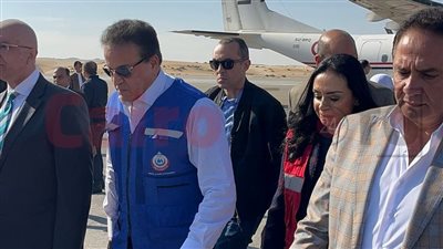 وزيرا الصحة والتضامن يصلان إلى معبر رفح للاطمئنان على الاستعدادات النهائية لدخول المساعدات لغزة