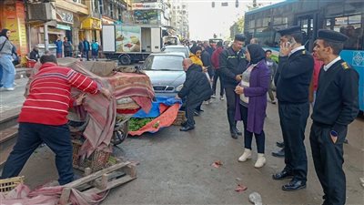 حملات مكبرة في أحياء الإسكندرية لإزالة الإشغالات والتعديات