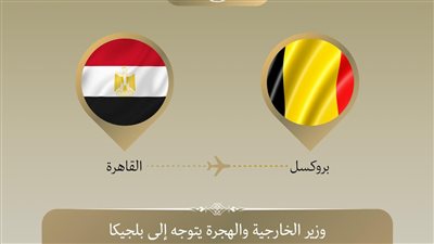 لتعزيز العلاقات بين مصر وبلجيكا.. وزير الخارجية يتوجه إلى بروكسيل 