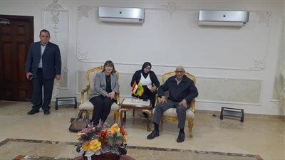 استعدادًا لتدفق المساعدات لغزة.. محافظ شمال سيناء يستقبل المنسق المقيم للأمم المتحدة في مصر