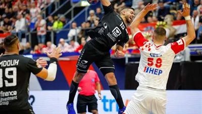 نتيجة مباراة منتخب اليد أمام كرواتيا.. تقدم الفراعنة 14- 11 في الشوط الأول