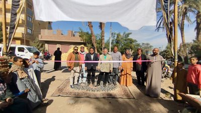 افتتاح سوق اليوم الواحد بمدينة الزينية في الأقصر لتخفيف الأعباء عن المواطنين