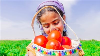 بالزي الفلاحي والصعيدي.. جلسة تصوير لفتيات بالأقصر استعدادًا لمهرجان الطماطم الأول | صور