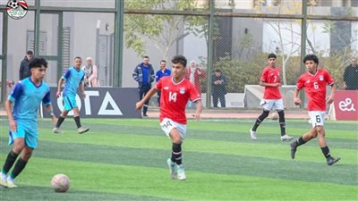 منتخب الناشئين يفوز وديًا على بسيون برباعية نظيفة
