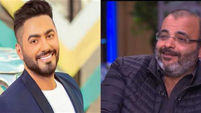 أيمن بهجت قمر لتامر حسني: “من أرجل الناس في الشغلانة”