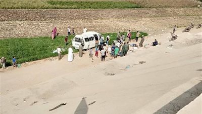 النيابة تصرح بدفن جثماني حادث تصادم طريق بنها الحر