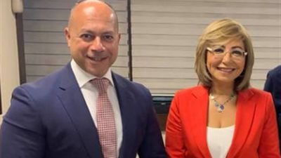 تامر مرسي يروج لبرنامج لميس الحديدي عبر “ON E” (صورة)