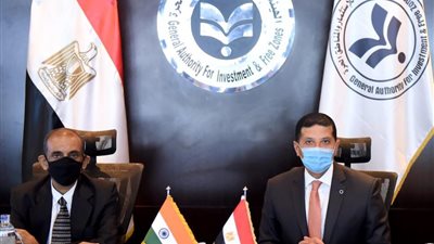 الرئيس التنفيذى لهيئة الاستثمار يلتقى السفير الهندى لزيادة التعاون الاستثماري بين البلدين