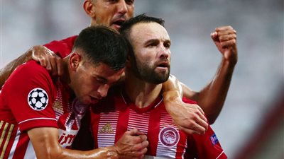 في حضور كوكا.. أولمبياكوس يفوز على نيقوسيا بدوري أبطال أوروبا