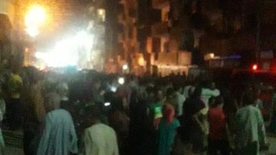 انفجار أسطوانة غاز يثير الرعب بين أهالي مركز نقادة في قنا (صور)