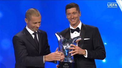 رسميًّا.. ليفاندوفسكي أفضل لاعب في أوروبا