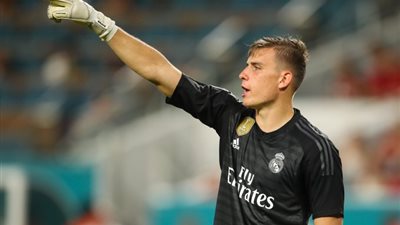 إصابة حارس ريال مدريد بفيروس كورونا