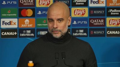 جوارديولا: معجب بتحركات مرموش فهو هادئ وسريع ويجيد التصويب.. وذكي من الناحية الدفاعية