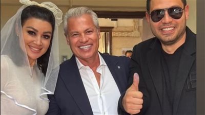 كتبوا الكتاب في السفارة.. الصور الأولى من عقد قران أروى جودة على رجل أعمال فرنسي إيطالي