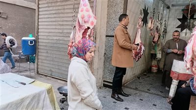 تحرير 8 محاضر لمخالفات صحية في حملة بمركز الواسطى ببني سويف 