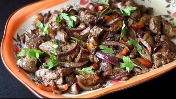 طريقة عمل الكبدة