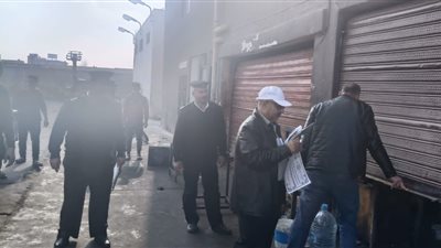 تنفيذ 24 قرار غلق وتشميع للمحال المخالفة بدمياط الجديدة