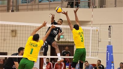 الأهلي يفوز على السيب العماني ويواجه الزمالك في نهائي البطولة العربية للكرة الطائرة