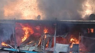 السيطرة على حريق بوادي الراحة في سانت كاترين.. وإصابة 6 أشخاص باختناق