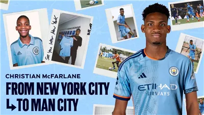 بعد مرموش.. مانشستر سيتي يتعاقد مع مدافع نادي نيويورك سيتي 