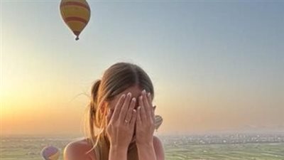 انحراف بالون طائر في سماء الأقصر عن مساره | بث مباشر