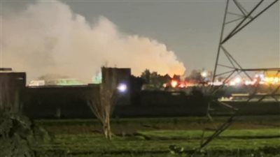 مصرع سيدة وإصابة شقيقها في حريق توك توك بالمنوفية 