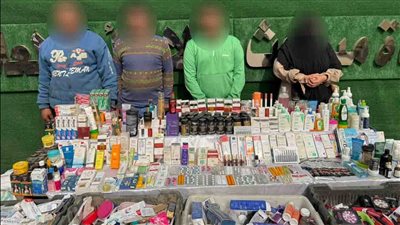القبض على مروجي مستحضرات تجميل مجهولة المصدر بالقاهرة