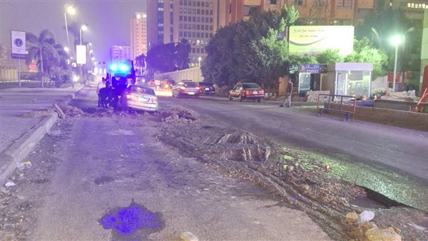 سقوط سيارة ملاكي