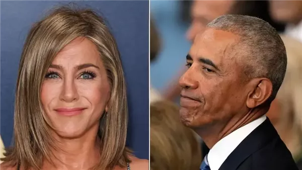  جينيفر أنيستون وباراك