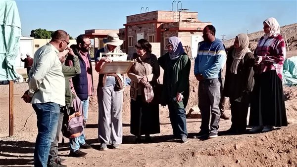 أعمال حفائر البعثة