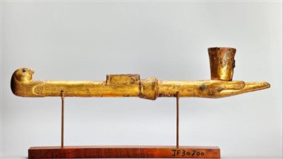 المتحف المصري بالتحرير يعلن عرض مبخرة من الخشب المذهب تعود إلى العصر البطلمي