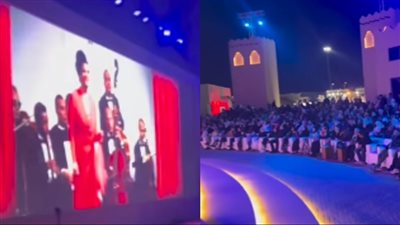 تفاعل الجمهور في احتفالية ذكرى أم كلثوم بحضور كامل العدد بـ قطر