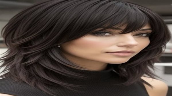 قصات شعر وسط