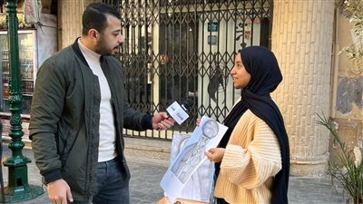 بالرسومات والآلات الموسيقية.. طلاب حلوان يستعرضون مواهبهم بشوارع القاهرة الخديوية| صور